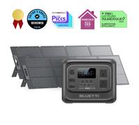 BLUETTI Elite 300 Portable Power Station | 2,400 W 3,014.4 Wh - Elite 300+2*200W | 2,400 W 3,014.4 Wh | 400W Solar Panel