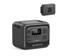 BLUETTI Elite 300 Solar Generator & Charger 2, for Home Backup/Outage/RV | 1200W 3.2H DC Fast Alternator Charger, 3014.4Wh 2400W Road Trip Generator W/TT-30 RV Port & 12V/30A DC(Ship Separately)