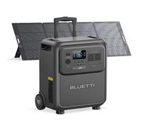 BLUETTI Elite 400 Solar Generator 3840Wh LFP & 350W Solar Panel | Batttery Backup with 2600W AC Outlets (3900W Power Lifting) for Home Backup, Outage, RV Life, Camping(Ship Separately)