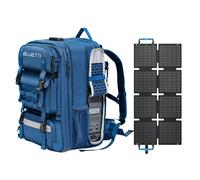 BLUETTI Handsfree 1 Portable Backpack Power | 268.8Wh 300W - Handsfree 1+60W | 42L Storage | 300W 268.8Wh 60W Solar