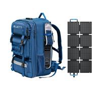 BLUETTI Handsfree 2 Portable Backpack Power | 512Wh 700W - Handsfree 2+60W | 60L Storage | 700W 512Wh | 60W Solar