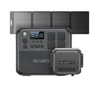 Bluetti Portable Power Station Ac200L With Dc-Dc Battery Charger 200W Solar Panel, 2048Wh Lifepo4 Battery Backup, 2400W Ac Output