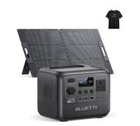 Bluetti Power Station Ac50B With 100W Solar Panel, 448Wh Capacity 700W Output, For Travel, Camping, Outage (Free Mc4-5M-Extension)