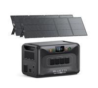 BLUETTI Solar Generator Apex 300 + 2 200W Solar Panel, 2764.8Wh/6000+ Cycles with 6 30840W AC Outlets (7680W Surge), Modular Power System for Home, RV & Emergency Use