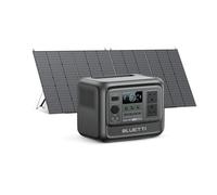 BLUETTI Solar Generator Elite 100 V2 1024Wh & 350W Solar Panel | 35% Smaller Ideal for Camping, Emergencies, Backup w/ 4 1800W AC Outlets Portable Power Station