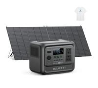 Bluetti Solar Generator Elite 100 V2 With 350W Solar Panel, 1024Wh Capacity 1800W Output, For Camping, Emergencies, Backup Power