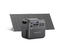BLUETTI Solar Generator Elite 200 V2 2073.6Wh & 350W Solar Panel | Portable Power Station w/ 2 2600W AC Outlets, 17-Year Lifespan LFP Emergency Power for Camping, Power Outages