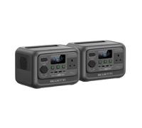 Bluetti Solar Generator Elite 30 V2, 288Wh Lifepo4 Battery Backup 600W Output, Portable Power Station For Camping Road Trip Outag