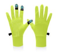 BLUEVER Running Gloves, Touch Screen Windproof Lightweight Anti-Slip Warm Water Repellent Gloves Liners for Cycling Biking Sporting Driving for Men Women