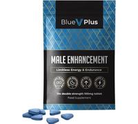 BlueVplus™ 30pc | Blue Tablets for Men 100MG | Natural Ginseng Food Supplement | Ultimate Male Power and Performance Enhancement | Mineral Complex | Fast Acting Stamina & Health Support Pills