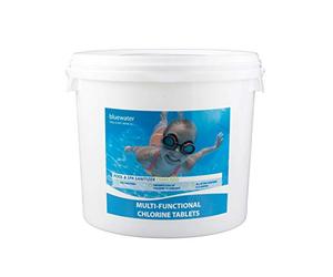 Bluewater 2kg Multifunctional Chlorine Tablets 200g - PoolShopUK