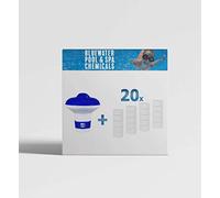 Bluewater Chlorine 20 x 20g Tablets Plus Floating Dispenser