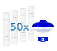 Bluewater Chlorine 50 x 20g Tablets Plus Floating Dispenser