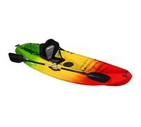 Bluewave Discovery Rasta Sit On Top Touring Kayak - Stable & Manoeuvrable - Deluxe Seat & Paddle Package