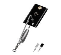 BLUEWING Fishing Planer Heavy-Duty Trolling Planer with Stainless Steel Blade and 2oz Fishing Weights Offshore Downrigger Planer for Wahoo, Kingfish, Tuna Fishing, #2-2oz Black
