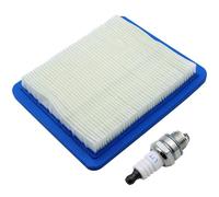 BlueXP 1 Pack Air Filter Mower and NGK Plug Spark Service Kits Lawn Mowers Briggs and Stratton Air Filter Cartridge Engine