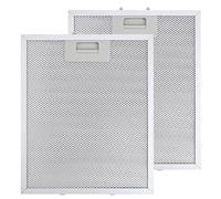 BlueXP Pack of 2 Cooker Hood Filters for AEG Cooker Hood White High Oil Storage Capacity High Temperature Resistance Replacement Part with 5 Layers