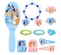 Bluey 11pcs Girls Kids Childrens Hair Accessories Clips Comb Bands and Beauty Set
