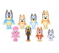 Bluey 2.5 Inch Family & Friends Action Figure 8 Pack