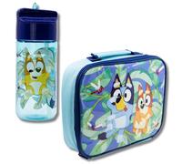Bluey 2 Piece Packed Lunch Set in Blue Bluey Blue