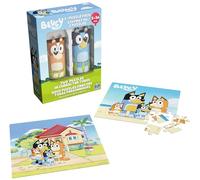 Bluey 2 Puzzle Pack in Character Tubes 2 x 36 Pieces