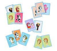Bluey 5-in-1 Card Games Set: 53 Jumbo Playing Cards with Playful Versions of Family Favourites; Snap, WAR, Go Fish, Old Maid, Memory Game