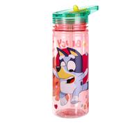 Bluey 580ml Water Bottle for Kids School Drinks Bottle Made of Durable Tritan Reusable BPA Free