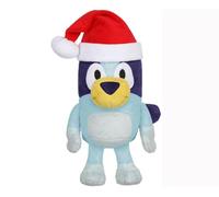 Bluey 8" Plush Soft Toy Festive Season Plush with Santa Hats Christmas Holidays