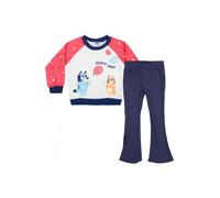 Bluey 885369-toddler2t Bluey & Bingo Keepy Uppy Toddlers 2-Piece Crew Shirt & Leggings Set - Toddler 2T