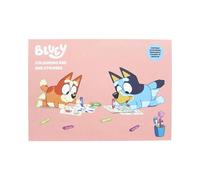 Bluey A4 Colouring Pad with Stickers