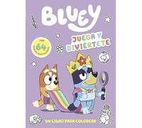 Bluey. Actividades - Juega y diviértete. Libro para colorear a Bluey y sus amigos. 64 dibujos fáciles y bonitos (edición en español): Un libro con 64 dibujos para colorear (Altea)