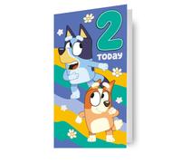 Bluey Age 2 Sticker Birthday Card