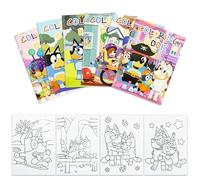 Bluey And Bingo Anime Figure Coloring Book Series 12 Styles Cartoon Graffiti Painting Book Drawing Puzzle Toys For Kids 2