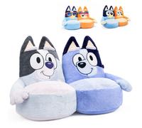 Bluey And Bingo Kids Plush Sofa Chair With Muffin And Socks Design, 10X10X10Cm, Large Comfy Character Style Chair