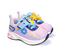 Bluey and Bingo Strap Athletic Light Up Girl's Shoes Pink Size 10