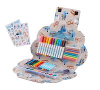 Character Options 07843 BLUEY 50PC Art Compendium Carry CASE, Blue