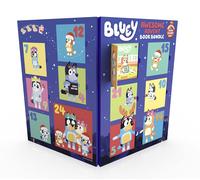Bluey Awesome Advent Calendar - Includes 12 stories and 12 colouring books