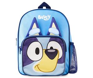 Bluey Backpack for Kids Toddlers Cute Rucksack for Nursery Preschool Bingo Lightweight Daypack for Travel Days Out Sleepovers (Blue 3D)