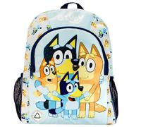 Bluey Backpack Kids Boys School Bag Rucksack Bookbag Bags Accessories Blue Grey