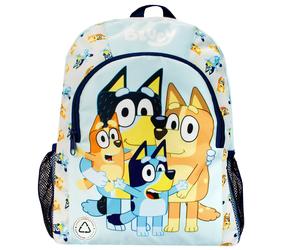 Bluey Backpack Kids Boys School Bag Rucksack Bookbag Bags Accessories Blue Grey