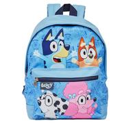 Bluey Backpack Kids School Bag Childrens Boys & Girls Nursery Rucksack, Bingo, Coco & Chloe Print