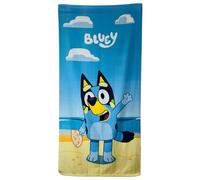 Bluey Bath Beach Towel Character Children Microfibre