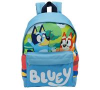 Bluey & Bingo Backpack Kids School Bag With Front Pocket