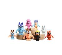 Bluey Bingo Bandit Chilli Kids Toy Figures Gift