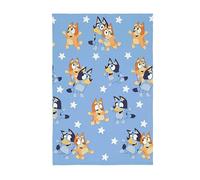 Bluey & Bingo Fleece Blanket for Kids Super Soft Blanket 100 x 150cm Blue