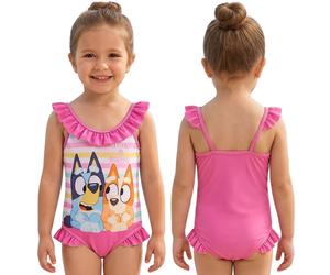 Bluey Bingo Girls’ one-piece swimsuit, for the pool, the beach
