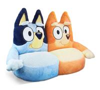 Bluey & Bingo Kids Plush Sofa Chair - 70cm Soft Toddler Seat for Boys & Girls Large Comfy Character Style Chair for Playroom, Bedroom & Living Room