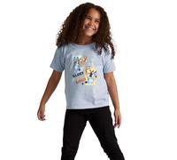 Bluey & Bingo Light Blue T-Shirt for Kids - Unisex Sizes 1-8 Years
