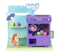 Bluey Bingo's Claw Machine Mini Playset, Includes Articulated Bingo with Grey Dancer Figure, Win Prizes from the Working Claw Machine, Includes 6 Prize Accessories