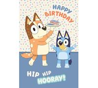 Bluey Birthday Card